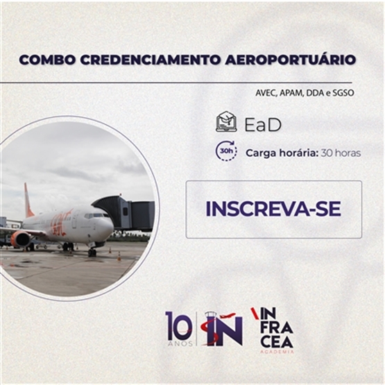 Combo Credenciamento Aeroportuário