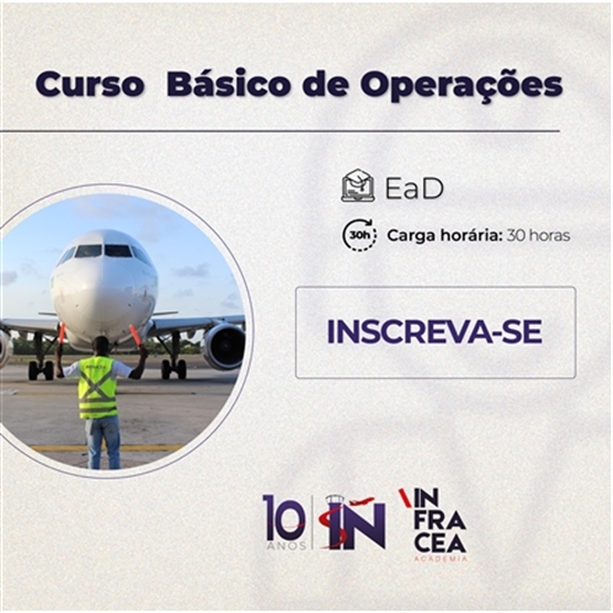 Curso Básico de Operações Aeroportuárias.
